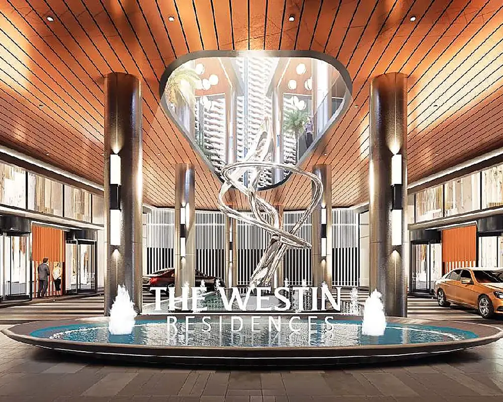 Tower drop-off (artist's impression)